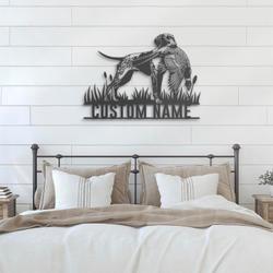 custom hunting gsp scene wall art led light