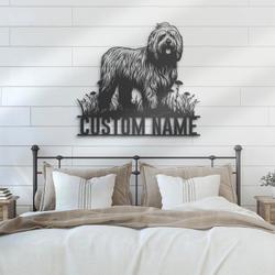 custom komondorok dog wall art led light