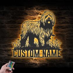 custom komondorok wall art led light