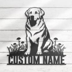 custom kuvasz dog wall art led light