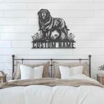 custom mastiff dog wall decor led light