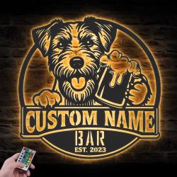 custom parson russell terrier wall art