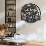 custom peekapoo bar decor wall art led light