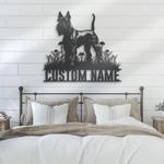 custom schnauzer wall decor led light