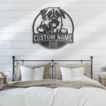 custom shepherd beer art wall art led light