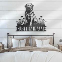 custom shepherd dog wall decor led light