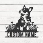 custom welsh corgi decor wall art led light