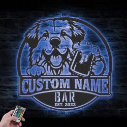 customized funny slovak cuvac beer pub decor metal wall ar