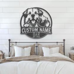 customized funny slovak cuvac pub wall decor metal wall ar