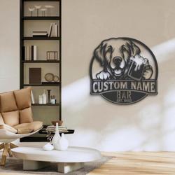 customized golden labrador retriever beer pu