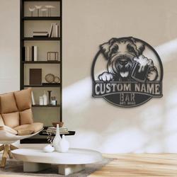 customized serbian tricolour hound beer pub decor m