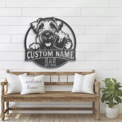 customized serbian tricolour hound pub wall decor m