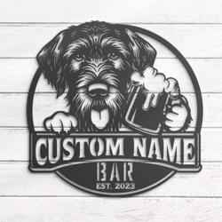 customized slovak wirehaired pointer thirsty