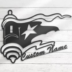distressed puerto rico flag el morro custom metal wall art led light 4