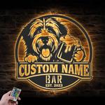 personalized polish lowland sheepdog thirsty bee