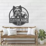 personalized scottish terrier thirsty beer pub metal wall art l