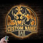 personalized serbian tricolour hound thirsty bee