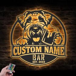 personalized serbian tricolour hound thirsty beer p