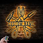 sheet custom metal workers custom metal wall art led light 1