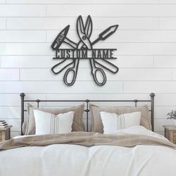 sheet custom metal workers custom metal wall art led light 3