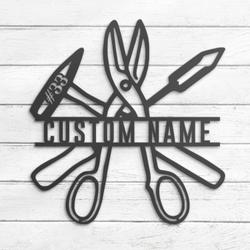 sheet custom metal workers custom metal wall art led light 5