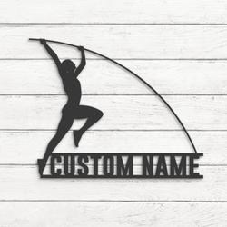 water polo ball custom metal wall art led light personalized player name sign 3