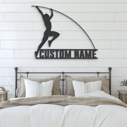 water polo ball custom metal wall art led light personalized player name sign 4