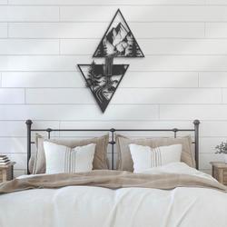 wild flower texas state custom metal wall art led light 5