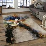 alex lifeson musician guitarist rectangle area rug carpet for living room home room decor gift for friends dark room als22