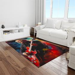 alex lifeson musician guitarist rectangle area rug carpet for living room home room decor gift for friends light room als11