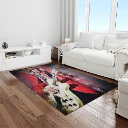 alex lifeson musician guitarist rectangle area rug carpet for living room home room decor gift for friends light room als18