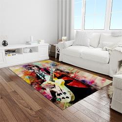 alex lifeson musician guitarist rectangle area rug carpet for living room home room decor gift for friends light room als24