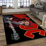 angus young guitarist rectangle area rug for living room home room decor gift for friends and family dark room ayo10