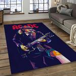 angus young guitarist rectangle area rug for living room home room decor gift for friends and family dark room ayo20