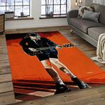 angus young guitarist rectangle area rug for living room home room decor gift for friends and family dark room ayo22
