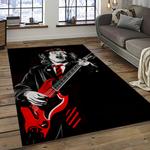 angus young guitarist rectangle area rug for living room home room decor gift for friends and family dark room ayo37