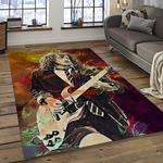 angus young guitarist rectangle area rug for living room home room decor gift for friends and family dark room ayo9