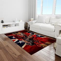 angus young guitarist rectangle area rug for living room home room decor gift for friends and family light room ayo12