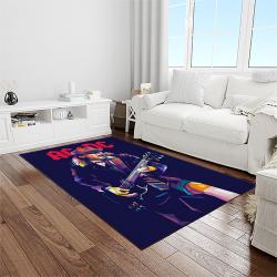 angus young guitarist rectangle area rug for living room home room decor gift for friends and family light room ayo20