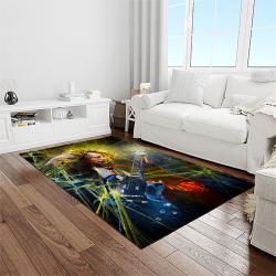 angus young guitarist rectangle area rug for living room home room decor gift for friends and family light room ayo32