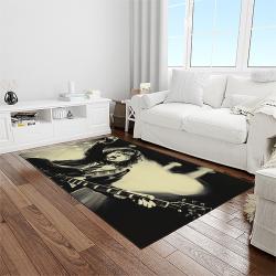 angus young guitarist rectangle area rug for living room home room decor gift for friends and family light room ayo35