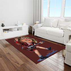 angus young guitarist rectangle area rug for living room home room decor gift for friends and family light room ayo36