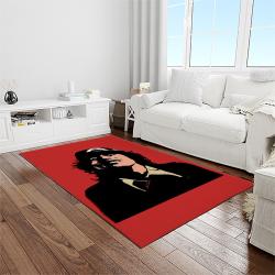 angus young guitarist rectangle area rug for living room home room decor gift for friends and family light room ayo38