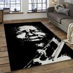 b b king guitarist song writer music rectangle area rug carpet for living room home room decor dark room bbk2