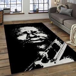B.B. King Guitarist Song Writer Music Rectangle Area Rug Carpet For Living Room Home Room Decor BBK2