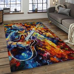 B.B. King Guitarist Song Writer Music Rectangle Area Rug Carpet For Living Room Home Room Decor BBK20