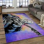 b b king guitarist song writer music rectangle area rug carpet for living room home room decor dark room bbk21