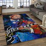 b b king guitarist song writer music rectangle area rug carpet for living room home room decor dark room bbk27