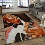 b b king guitarist song writer music rectangle area rug carpet for living room home room decor dark room bbk29