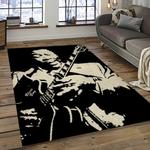 b b king guitarist song writer music rectangle area rug carpet for living room home room decor dark room bbk4